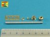Aber 35L-237 75mm KwK40L/48 barrel with middle model muzzle brake for Germ.Pz.Kpfw.VI, Ausf.H (1:35)